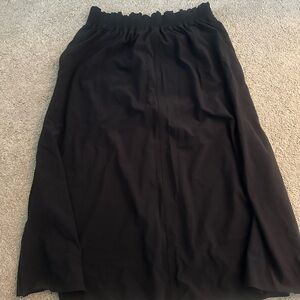 NWOT ATHLETA skirt in black